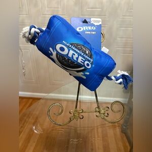 GMASON Oreo Interactive Roape Dog Toy  Clinker & Squeaker 15”